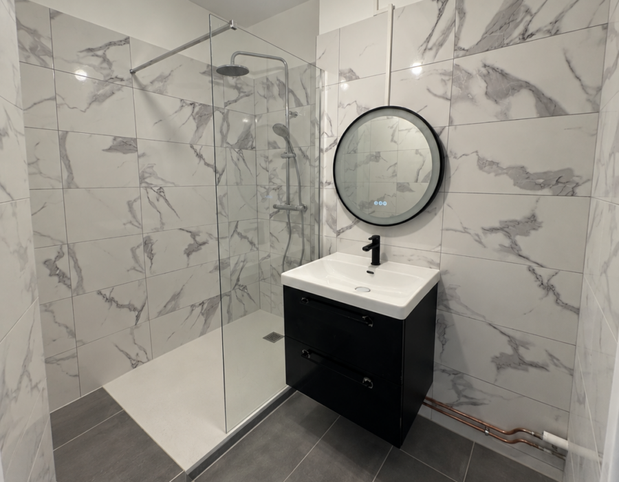 Après — Rénovation complète d'une salle de bain à Troyes
