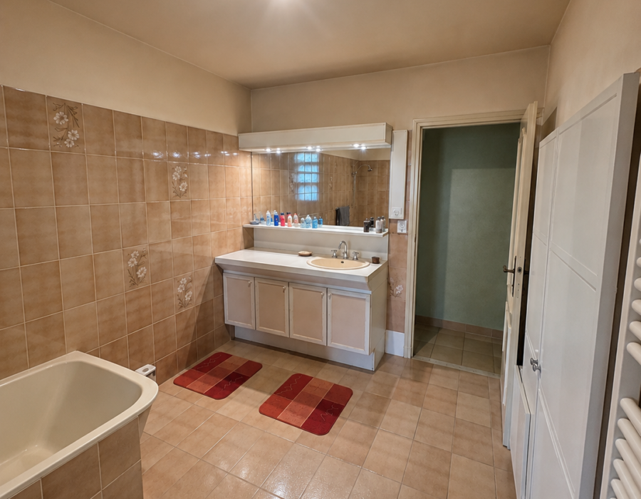 Avant — Rénovation complète d'une salle de bain à Bethon 